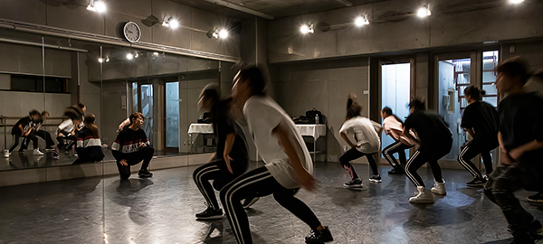 Dance lesson image（★STARS ダンスレッスンの様子）