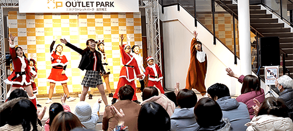 Kids class（★STARS ダンスコース キッズクラス）イベント出演の様子